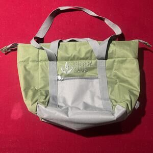 Sierra club green and white